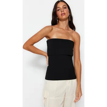 Dámské tričko trendyol Schwarz 6477007 M