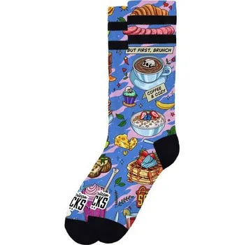 Dámské ponožky PONOŽKY AMERICAN SOCKS Brunch - modrá - L/XL + při osobním odběru 427 Kč
