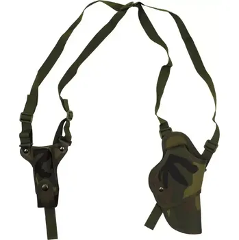 Příslušenství pro sportovní střelbu Pouzdro taktické PODPAŽNÍ Woodland pro leváka (Velmi oblíbené podpažní pouzdro použitelné pro všechny typy pistolí... )