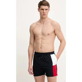 Pánské kraťasy Plavkové šortky Tommy Hilfiger UM0UM03483 námořnická modř 59X, vel. XL