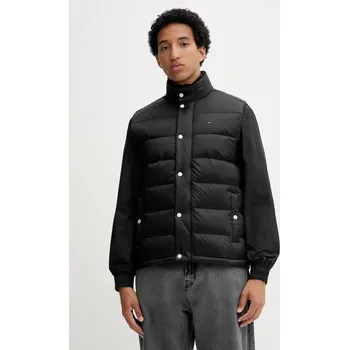 Péřová vesta Tommy Jeans DM0DM21777 černá 99X, vel. XL