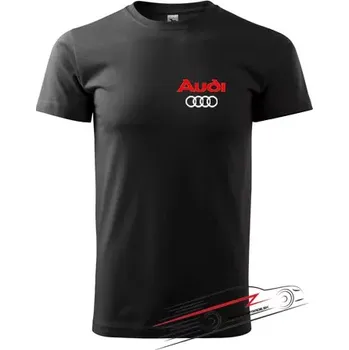 Pánské tričko Pánské triko s motivem AUDI 03 černé XL