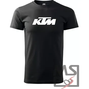 Pánské tričko MSP Pánské triko s motivem KTM černé L
