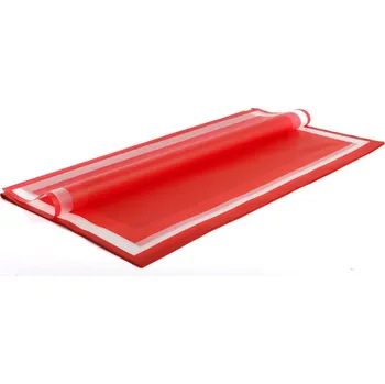 Balící papír Folie archy 58 x 58 cm Červená