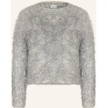 Dámský svetr Ichi Dámský Svetr Ihblizi S Třpytivou Přízí, stříbrná, 34