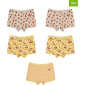 Dívčí spodní prádlo Claesens Beige/ Gelb 7047523 128