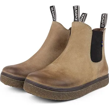 Dívčí kozačky Boty KAVAT Taupe 449368 34