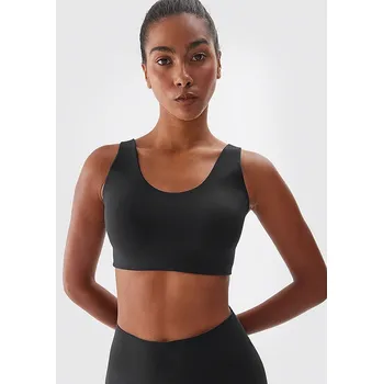 Dámské spodní prádlo Sportovní podprsenka 4F Schwarz - Medium 480983 S