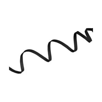 Textilie Pruženka hladká pletená šíře 5 mm Barva: Černá