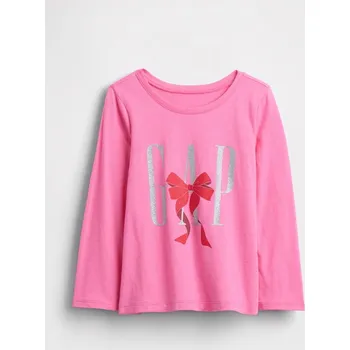 Dívčí tričko Tričko GAP Pink 7672113 86