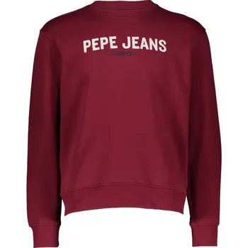 Pánská móda Mikina Pepe Jeans Bordeaux 699294 XXL