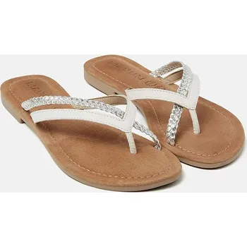 Dámské žabky Lazamani Weiß 628833 38