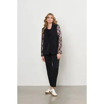 Dámské kalhoty &Co Woman Schwarz 888366 3XL