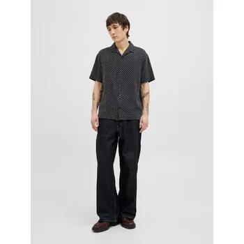 Pánská košile Košile Jack & Jones Schwarz 8554133 XS
