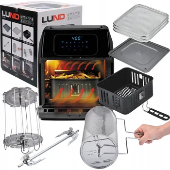 fritéza Horkovzdušná fritéza Lund 67590 1800 W 12 l