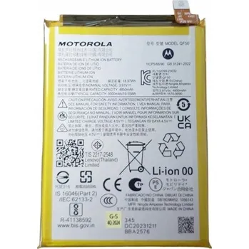 Baterie pro mobilní telefon Baterie akumulátor QF50 5000mAh pro Motorola Moto G24 G04 G34 E14 Originál
