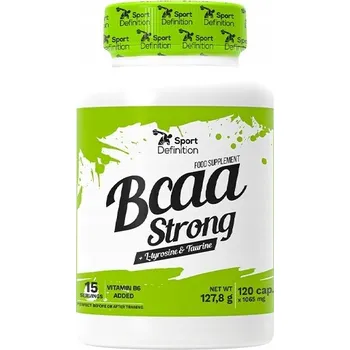 Aminokyselina BCAA Strong kapsle Sport Definition 300 g přírodní