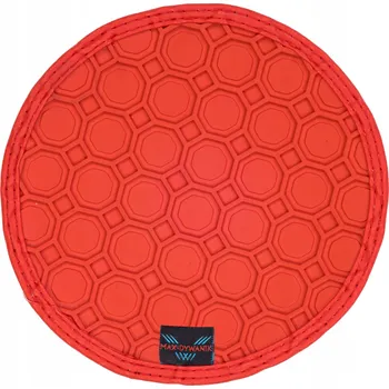 Miska pro psa Silikonová podložka pod misku Max-Dywanik červená 1 l