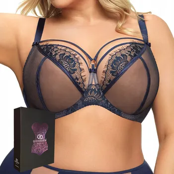 Podprsenka Gorsenia podprsenka nevyztužená modrá velikost 90G