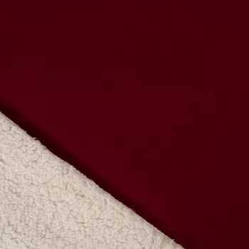 Zbytek - Softshell zimní s beránkem Lina bordó