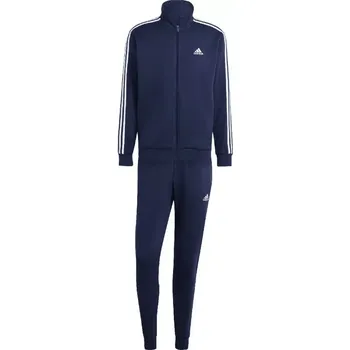Pánská košile Tepláky adidas Basic 3-Stripes Fleece M IJ6064 L