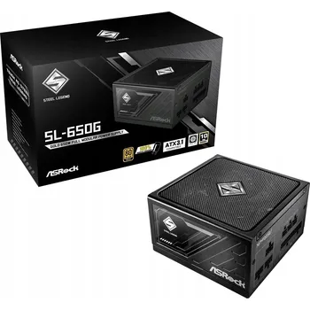 Počítačový zdroj Napájecí zdroj ASRock Steel Legend SL-650G 650 W 80 PLUS Gold