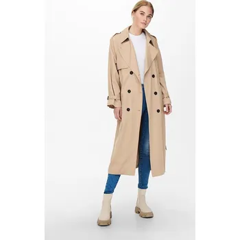 Dámská vesta Bunda ONLY Beige 7249885 XL