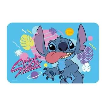 dětská jídelní sada Dětská jídelní podložka LILO A STITCH modrá 43x28