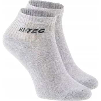 Pánské ponožky Ponožky Hi-Tec Quarro Pack II šedé, velikost 36-39