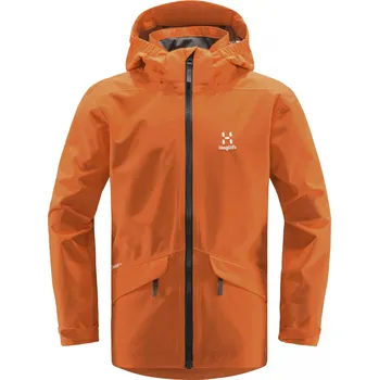 Dětská bunda Haglöfs Mila - žlutá Velikost: 164