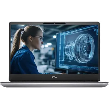 Notebook Dell Precision 7750 Mobile Workstation 17,3 palců / Intel Core i7-10750H 2.60 GHz / 32 GB / 512 GB NVMe SSD / Šedá