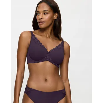Dámské oblečení Triumph podprsenka s měkkými košíčky fialová velikost 85H