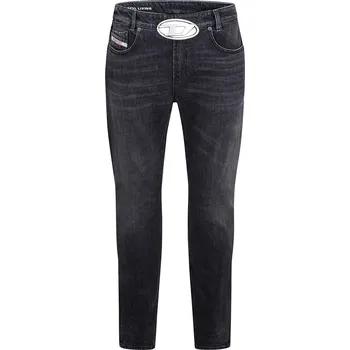 Pánské oblečení Džíny Diesel Blk Gry Denim 8072398 27W R