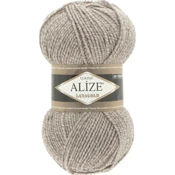 Alize Lanagold Classic 650 melírovaná světle hnědá