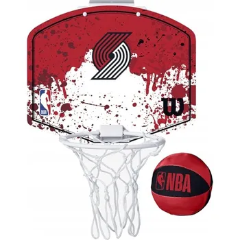 Basketbalový koš Sada na basketbal Wilson Portland Trail Blazers Mini koš