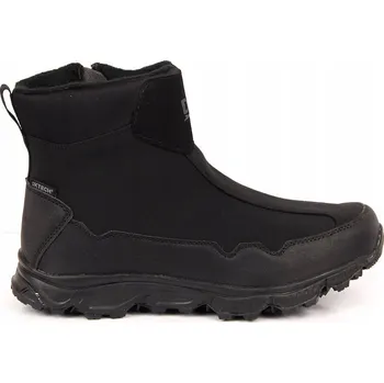 Pánská zimní obuv Zimní pánské boty sněhule zateplené černé nad kotník DK 2462 43