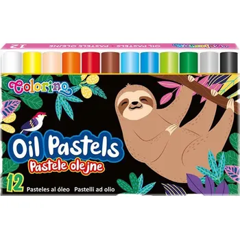 Pastelka COLORINO WILDKID OLEJOVÉ PASTELKY PRO VÝTVARNÉ ČINNOSTI 12 BAREV