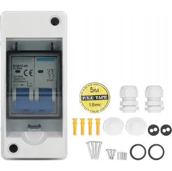 Bezpečnostní kamera ODPOJOVAČ POJISTEK 1000V DC PRO SOLÁRNÍ SYSTÉMY 50A IP65