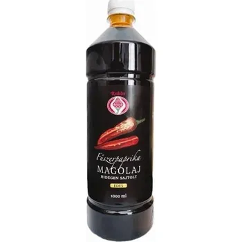 Rostlinný olej Olej ze semen sladké papriky lisovaný za studena 1000 ml