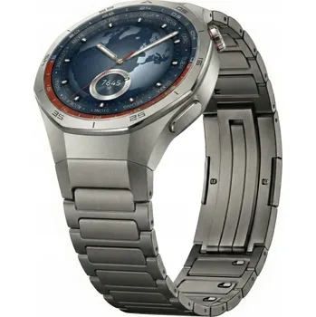 Náramek TITANOVÝ NÁRAMEK PRO HUAWEI WATCH GT5 PRO 46MM GT 5 PRO 46 MM ŠEDÝ