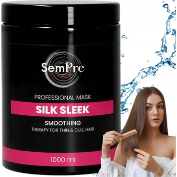 Vlasová regenerace Sempre Silk Sleek Maska na vlasy 1000 ml