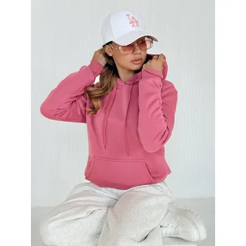 Dámská mikina Dámská mikina BASIC s kapucí BY1394 Barva: Fialová, Velikost: XL