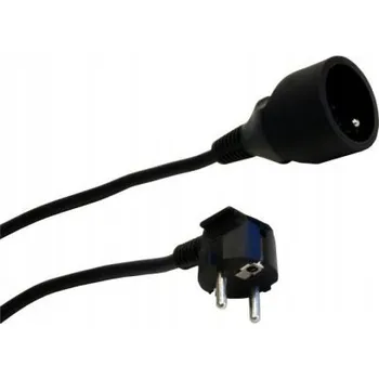 Napájecí kabel Prodlužovací Kabel 1 m, 1 ks, černý