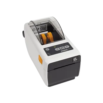 Tiskárna štítků Zebra ZD411-HC, 8 dots/mm (203 dpi), RTC, USB, USB Host, BT, Wi-Fi, EPLII, ZPLII, kit (USB), white