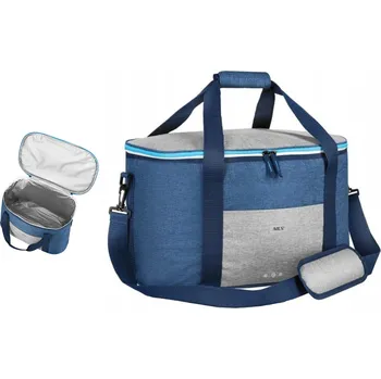 Velká Termotaška Chladicí Taška Turistická 32L Na Pláž Nákupy Nils Camp Modrá