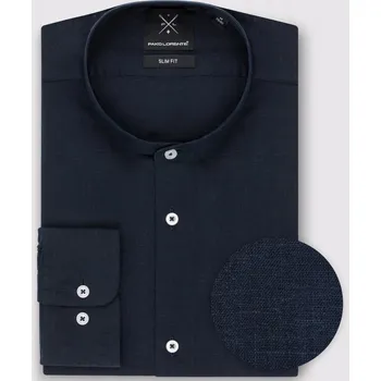 Pako lorente pánská košile casual s dlouhým rukávem slim lněná velikost XL