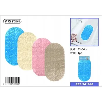 Protiskluzová podložka Protiskluzová podložka do vany 33x64 cm oválná