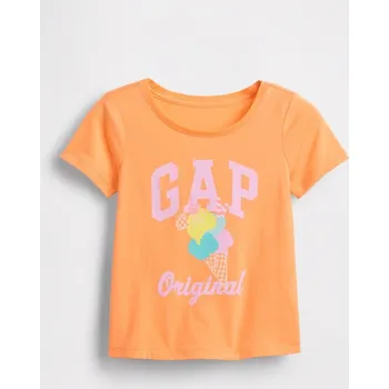 Dívčí tričko Tričko GAP Orange 466490 92