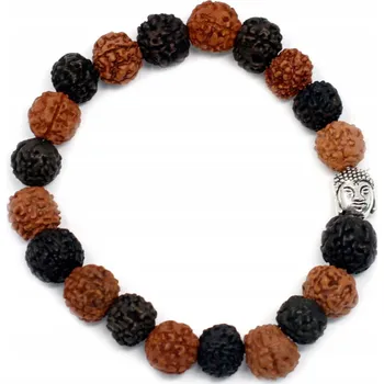 Náramek Náramek Rudraksha Buddha - Mix