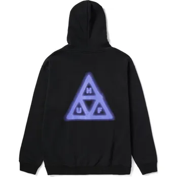 Pánská mikina huf Pánská mikina horus zip hoodie black